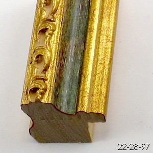 Roheline kuldornamendiga 31mm