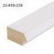 Valge natural kaldserv 48mm