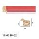 Punane valge serv 19 X 15mm