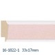 Roosa valged servad 34 X 17mm