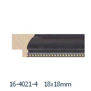 Must, kuldmummud servas 18 X 17mm