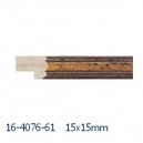Kuld antiik 15 X 15 mm