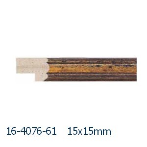 Kuld antiik 15 X 15 mm