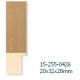 Natural oak 20 X 32 X 28