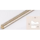 Hõbe 15 X 15 X 8mm