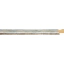 Valge, rohelised laigud, hõbeserv, kõrge, 25x36x26mm