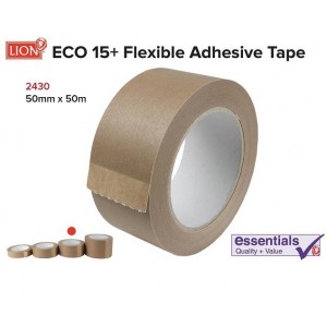 Teip, Eco15 Kraft Paper Tape, 50mm*50m