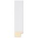 Valge,  20 X 13 X 9mm