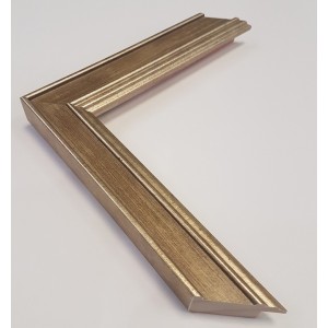 Antiikhõbe servad, helepruun sisu, astmeline, 30x22x11mm