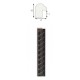 Kreem, hõbeornament serv, 40x15x8mm