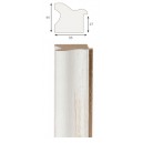 Kreem, hõbeornament serv, 40x15x8mm