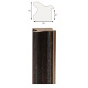 Kreem, hõbeornament serv, 40x15x8mm
