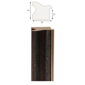 Kreem, hõbeornament serv, 40x15x8mm