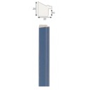 Kreem, hõbeornament serv, 40x15x8mm