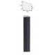 Kreem, hõbeornament serv, 40x15x8mm