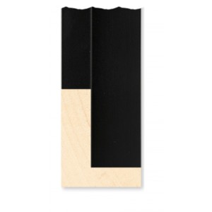 Must kastliist 45x55x45mm