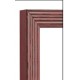 Punane triipudega 18x17x10mm
