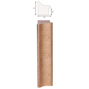 Kuld, antiik, kõrge 52 x 51mm