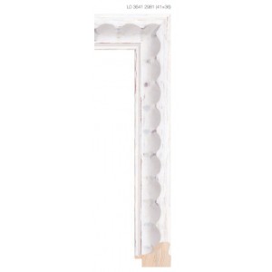 Valge pitsiline 41 x 36