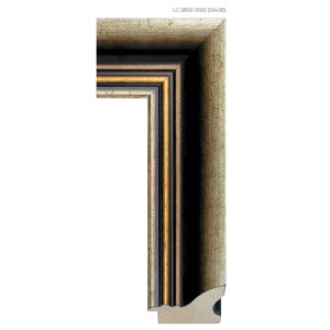 Hõbe, tume, triibuke ees 59 x 36
