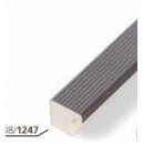 Reljeefsete triipudega metallik , läikiv, 20x20x14mm