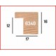 Hall,soe,puustruktuuriga,17x16x12mm