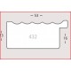 Must , laineline 53 x 23 x 16