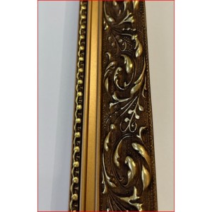 Kuld ornament, mumm servas 58 x 36