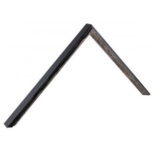 H&otilde;be, vanutatud, lainega, must k&uuml;lg 15 x 27 x 13mm