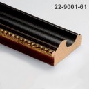 Pruun tume vahatatud + kuldserv 110mm